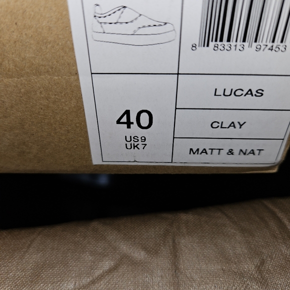 Matt & Nat LUCAS VEGAN SLIP ON SNEAKERS, women's size 9 - Picture 8 of 8